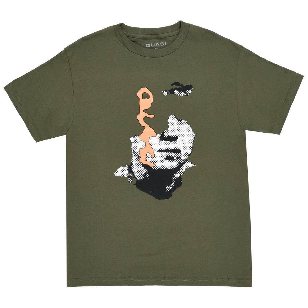 quasi skateboards Edger Tee [Military Green]