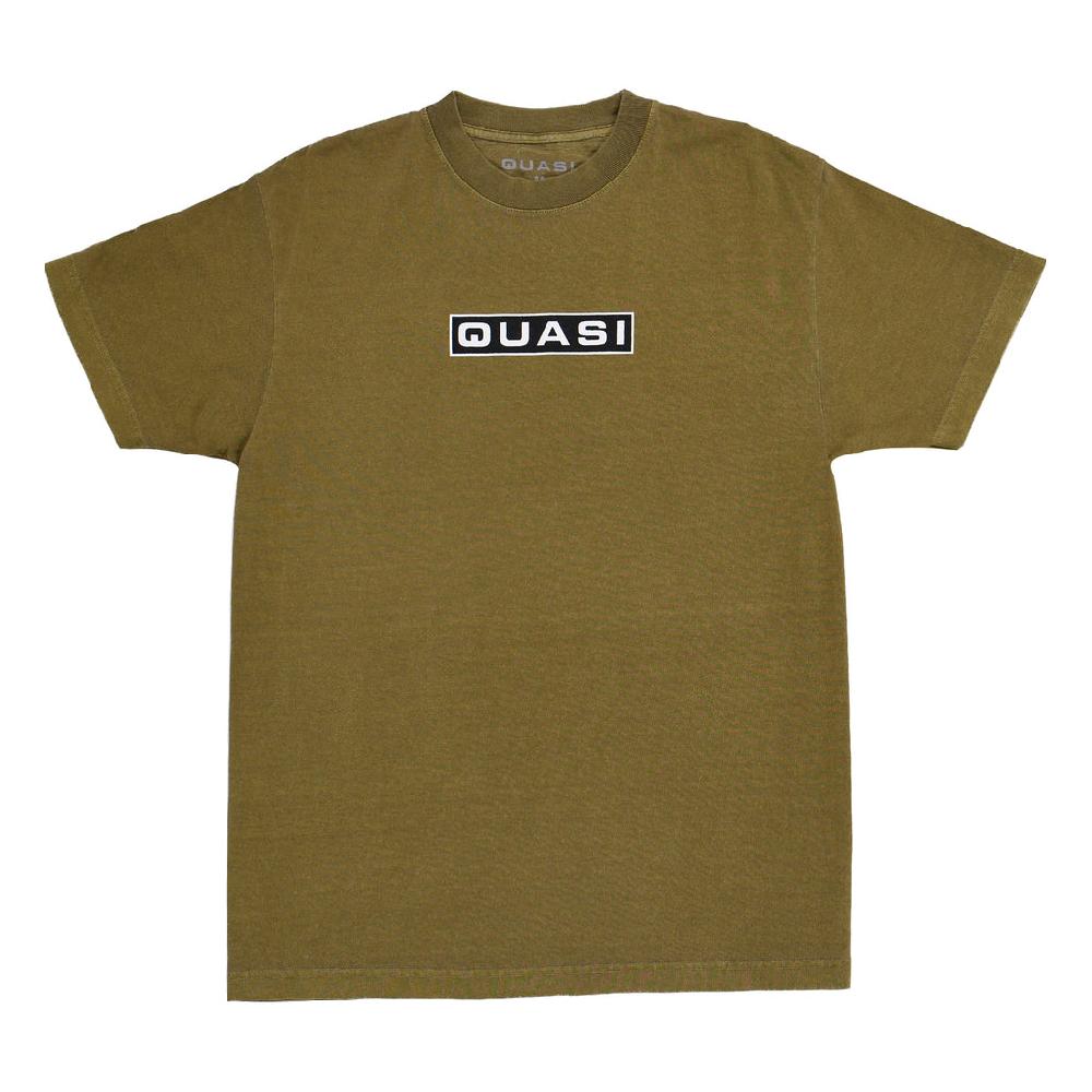 quasi skateboards Euro Tee [Faded Army]