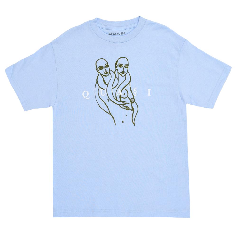 quasi skateboards Genesis Tee [Powder Blue]