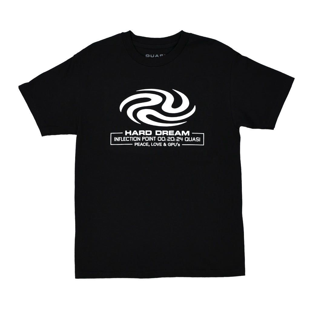 quasi skateboards Hard Dream Tee [Black]