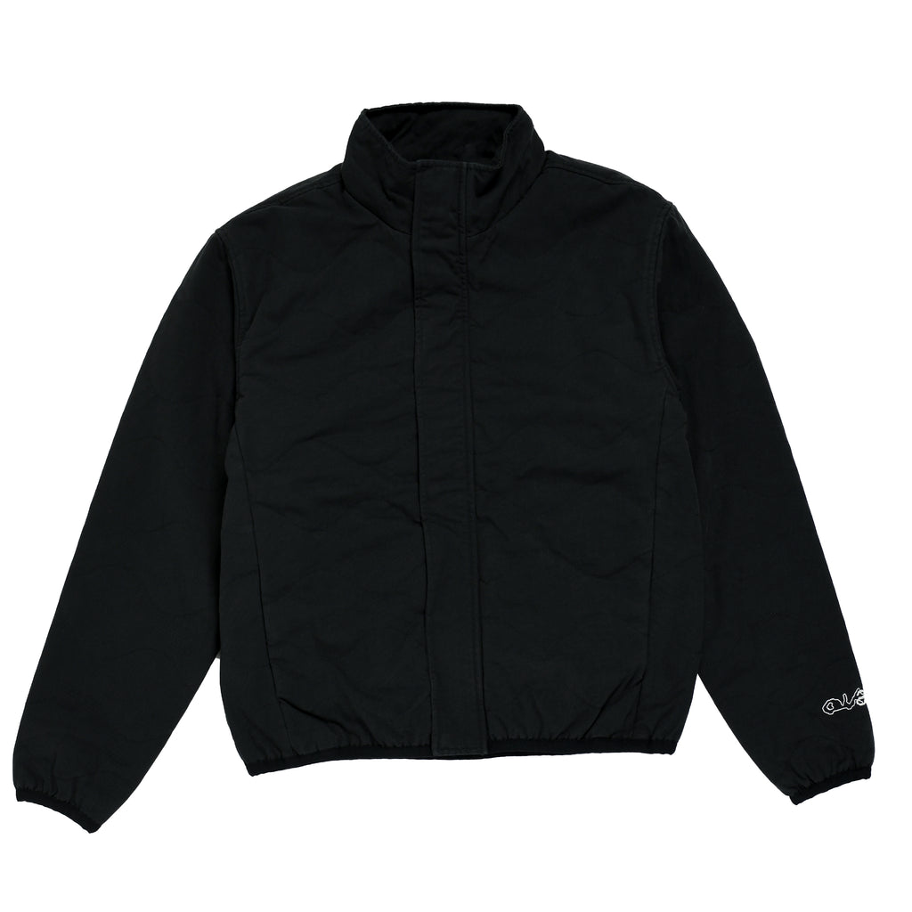 quasi skateboards Path Quilted Jacket [Black]