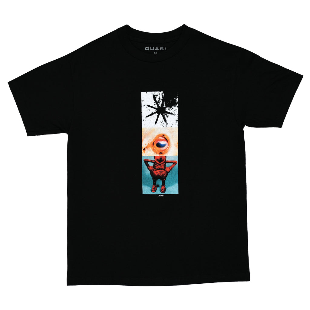 quasi skateboards Plas Tee [Black]