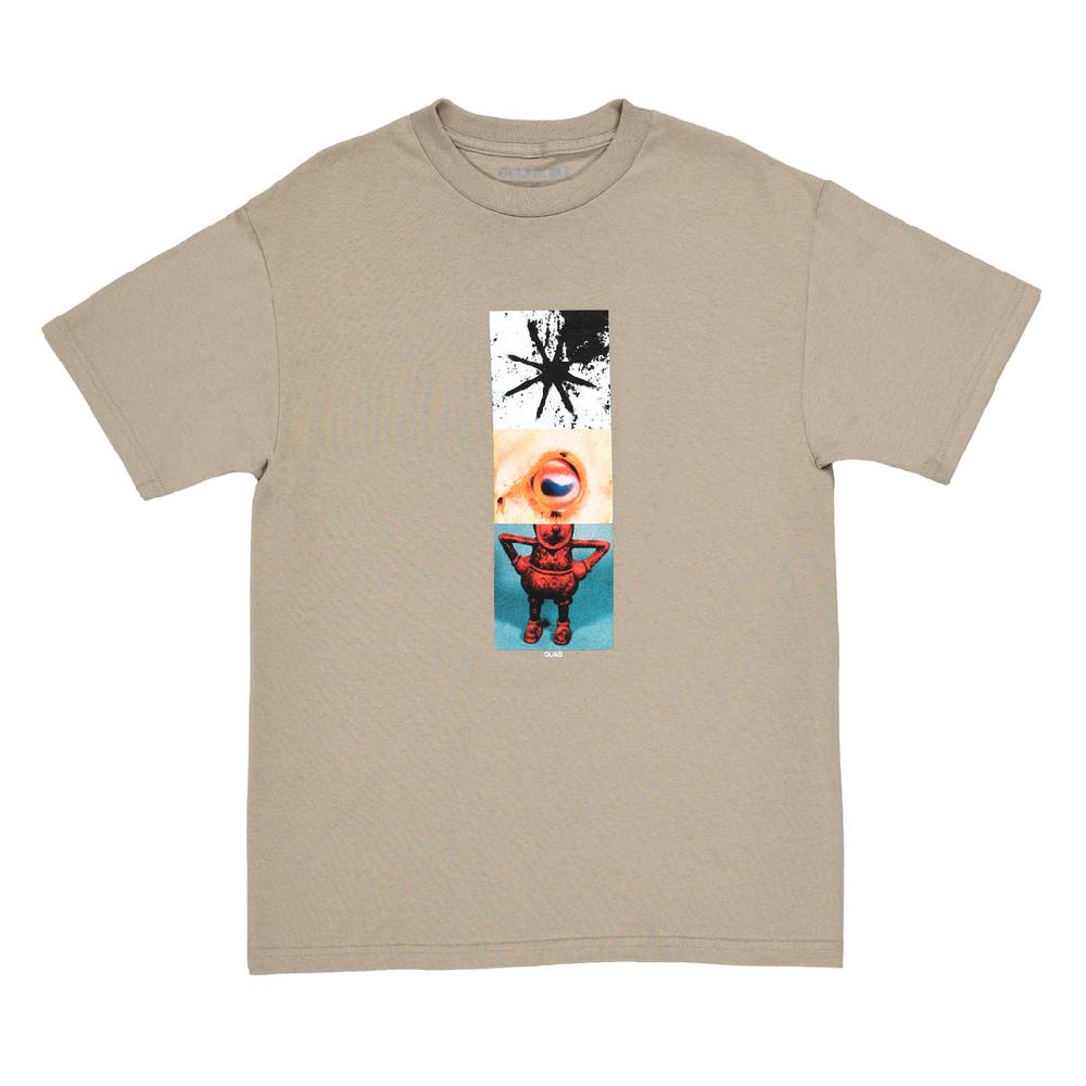 quasi skateboards Plas Tee [Sand]