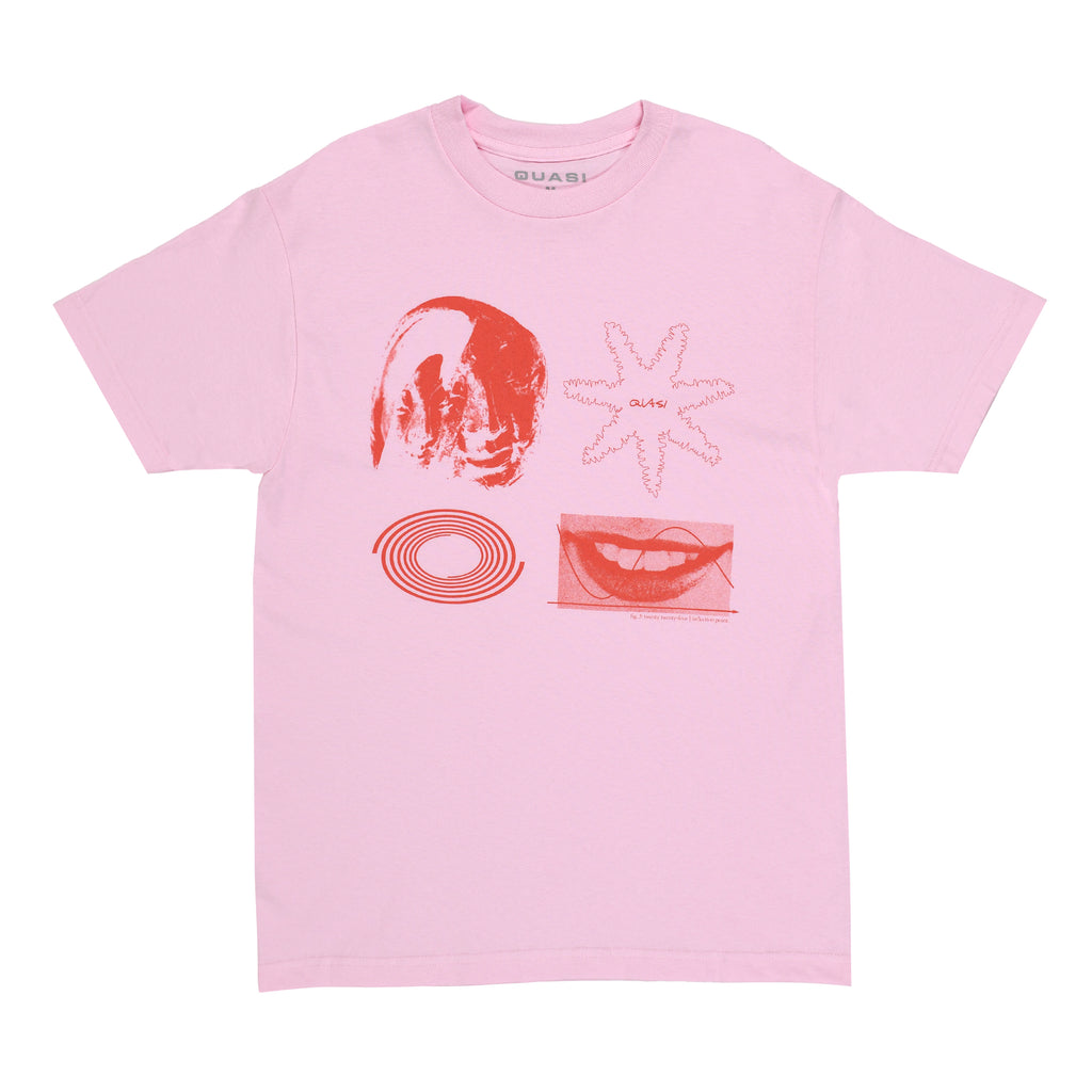 quasi skateboards Point Tee [Pink]