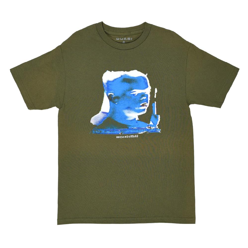quasi skateboards Punchout Tee [Military Green]