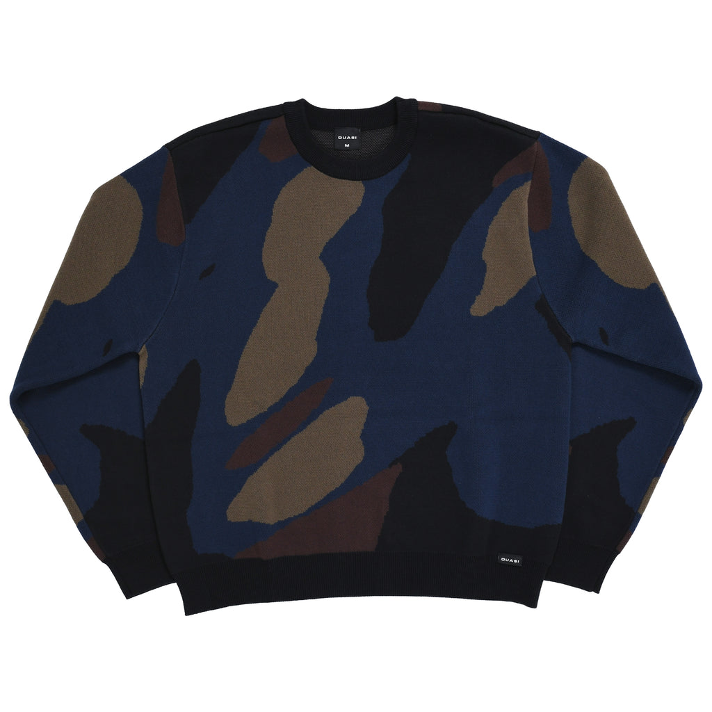 quasi skateboards Raymond Sweater [Navy]