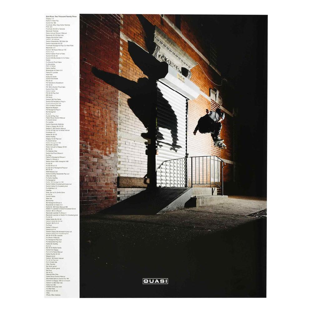 quasi skateboards Rizzo Poster