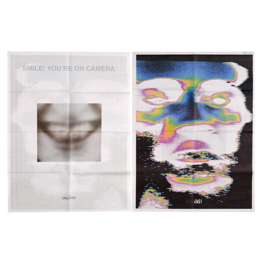 quasi skateboards Smile Poster