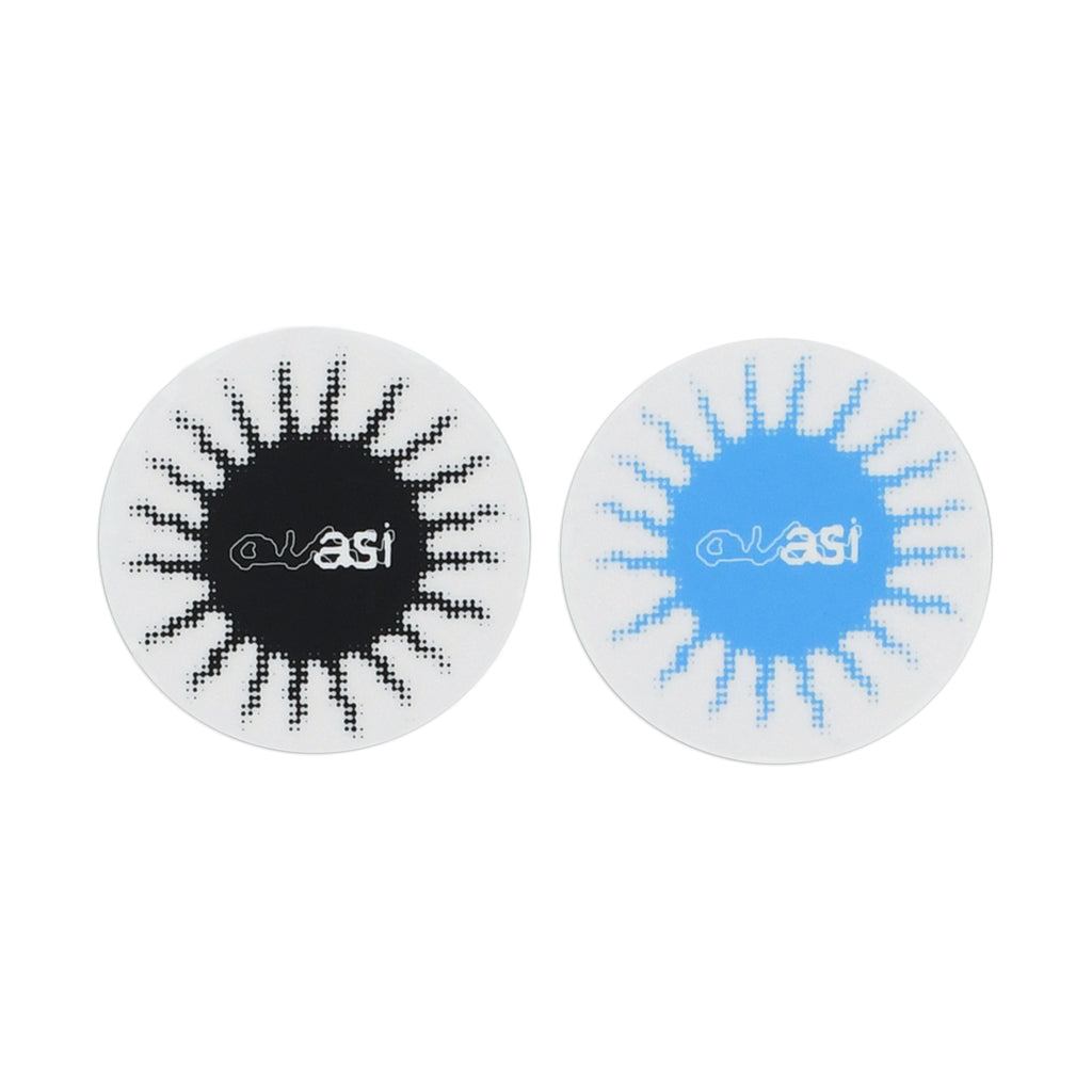 quasi skateboards Sun Sticker 2 Pack