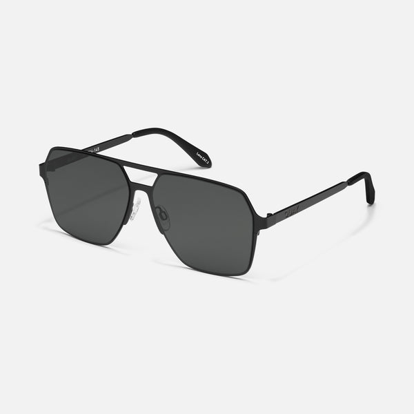 Quay BACKSTAGE PASS Flat Top Square Aviator Sunglasses
