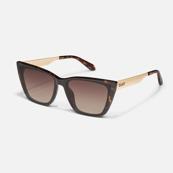 quay CALL THE SHOTS REMIXED Large Cat Eye Sunglasses