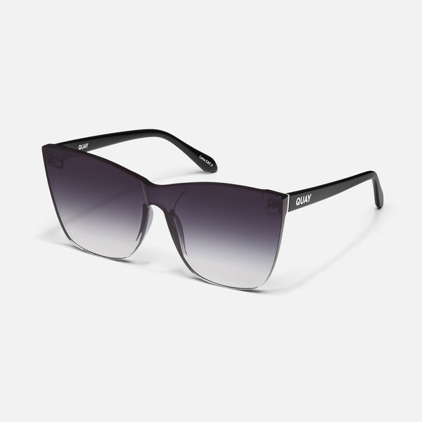 Quay COME THRU Oversize Cat Eye Sunglasses For Women