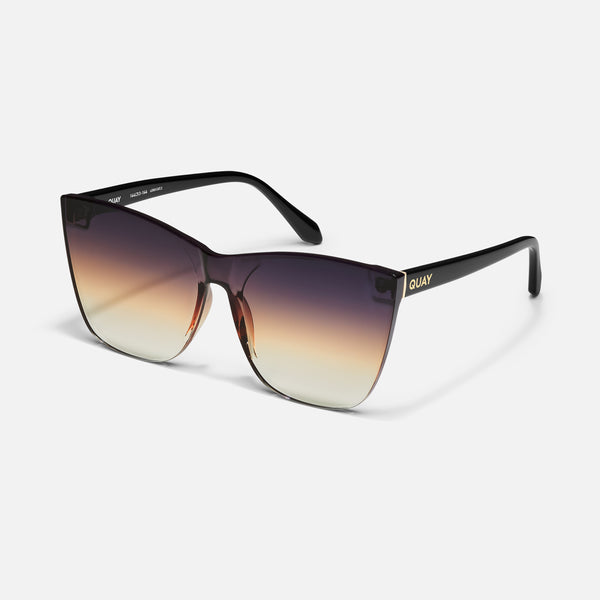 Quay COME THRU Oversize Cat Eye Sunglasses For Women SALE