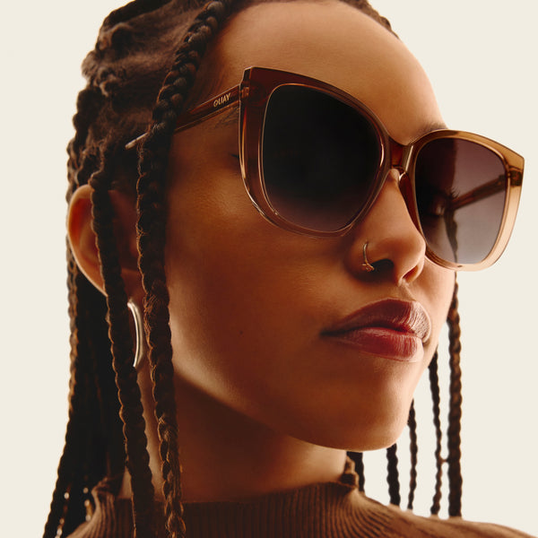 Quay EVER AFTER Oversized Square Sunglasses For Women SALE