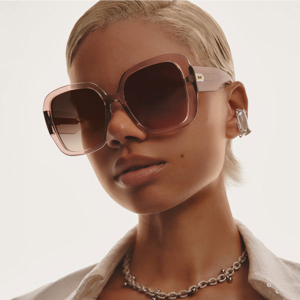 Quay FULL GLAM Dramatic Oversized Square Sunglasses For Women SALE