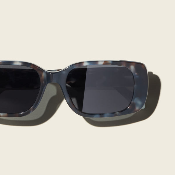 Quay KARMA Ladies Rectangle Sunglasses With Narrow Frame SALE