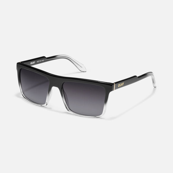 Quay LET IT RUN Polarized Rectangle Sunglasses For Men