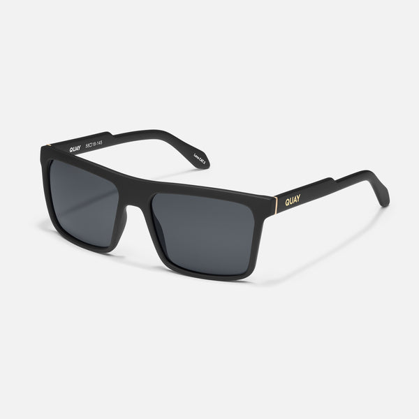 Quay LET IT RUN Polarized Rectangle Sunglasses For Men