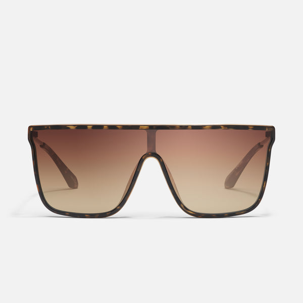 Quay NIGHTFALL REMIXED Women's Shield Flat Top Sunglasses
