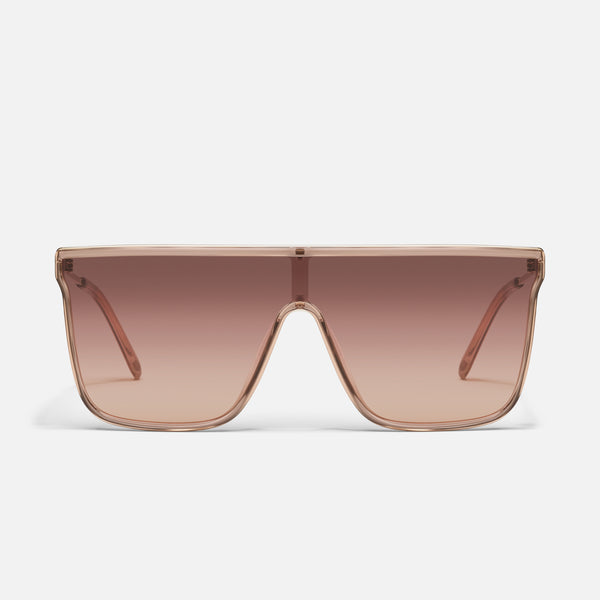 Quay NIGHTFALL REMIXED Women's Shield Flat Top Sunglasses