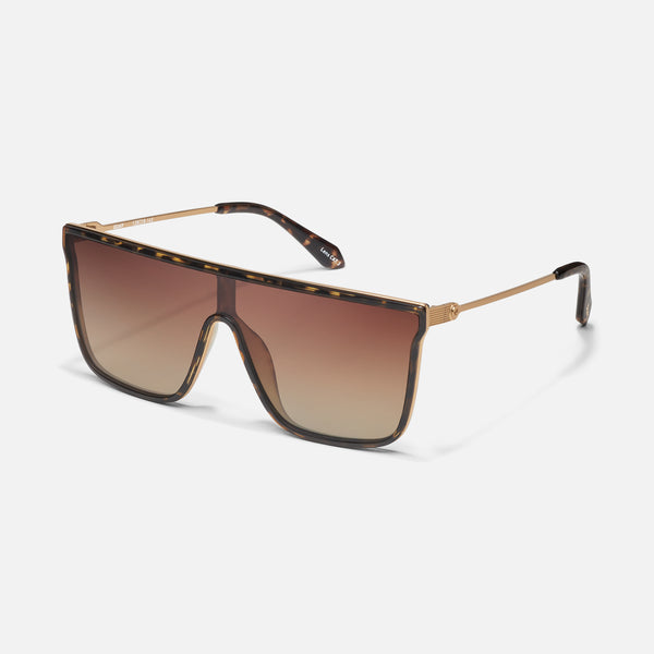 quay NIGHTFALL REMIXED Women's Shield Flat Top Sunglasses