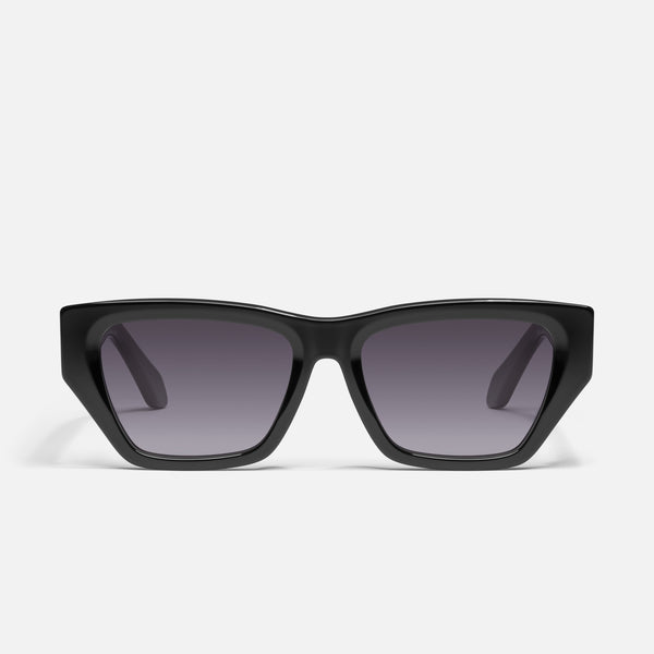 Quay NO APOLOGIES Angled Square Frame Sunglasses For Women
