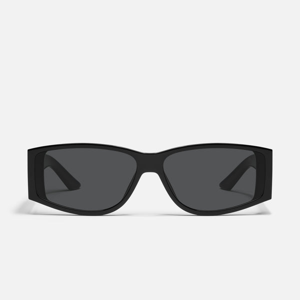 quay NOT MY FAULT Narrow Rectangle Sunglasses With Flush Lens