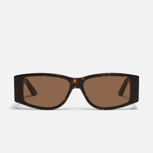 quay NOT MY FAULT Narrow Rectangle Sunglasses with Flush Lens