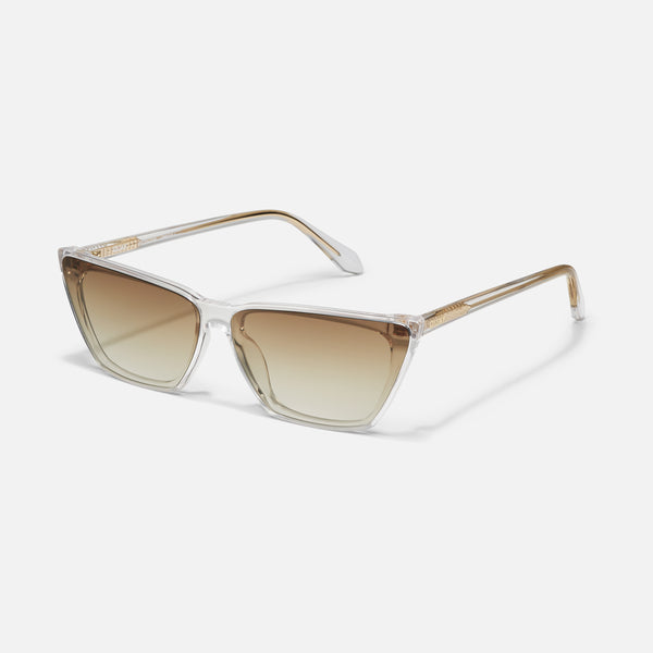 Quay BAD HABIT Narrow Cat Eye Sunglasses