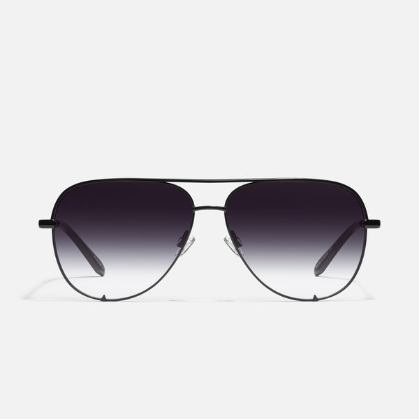 quay HIGH KEY Wire Frame Aviator Sunglasses