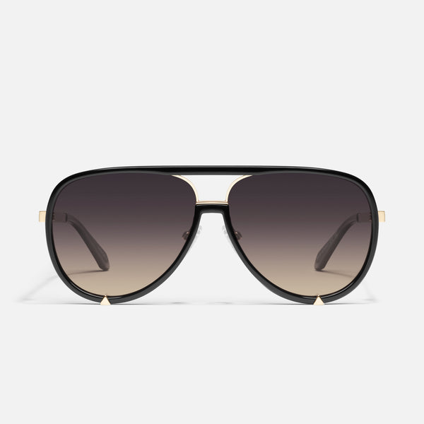quay HIGH PROFILE Large Aviator Frame Sunglasses