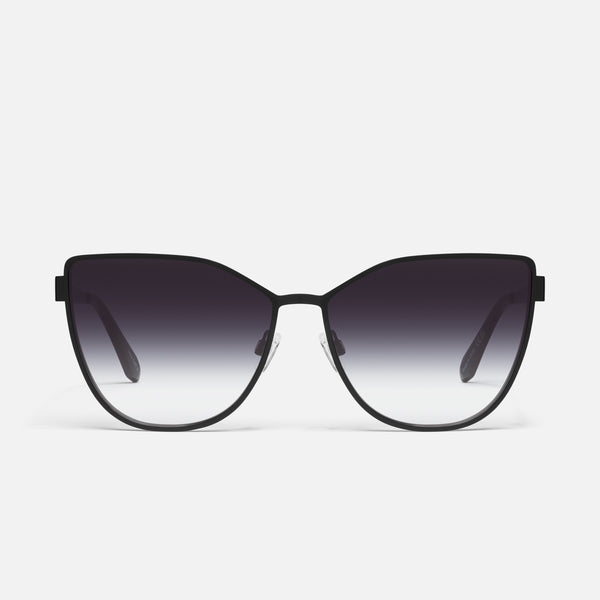 quay IN PURSUIT Metal Frame Cat Eye Sunglasses