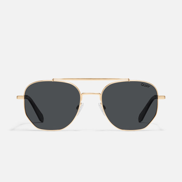Quay LOCALS ONLY Geometric Aviator Sunglasses