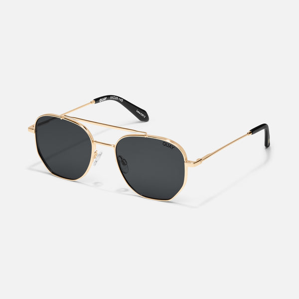 Quay LOCALS ONLY Geometric Aviator Sunglasses