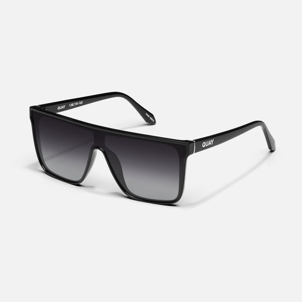Quay NIGHTFALL Women's Flat Top Shield Sunglasses