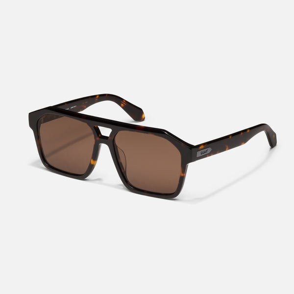 Quay SOUNDCHECK Modern Vintage Aviator Sunglasses