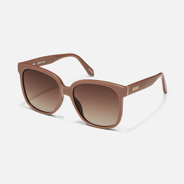 Quay WIDE AWAKE Wide Frame Oversized Square Sunglasses