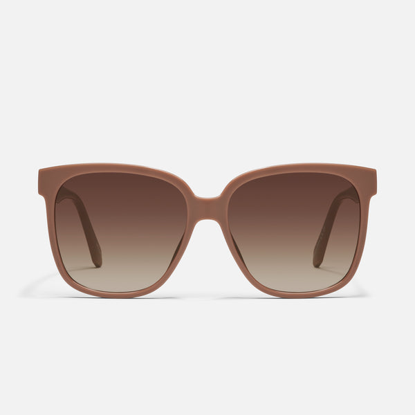 quay WIDE AWAKE Wide Frame Oversized Square Sunglasses