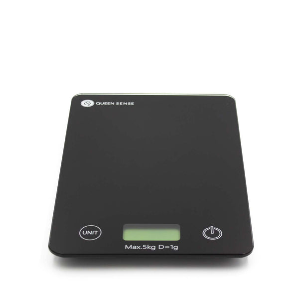 Queen Sense Báscula Digital 0.01 GR A 5 KG Rectangular