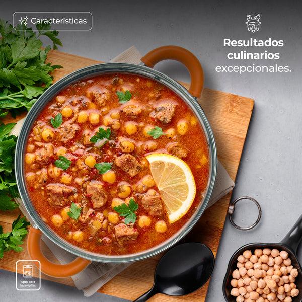 Queen Sense Batería De Cocina De Acero Inoxidable 14 Piezas Color Plata