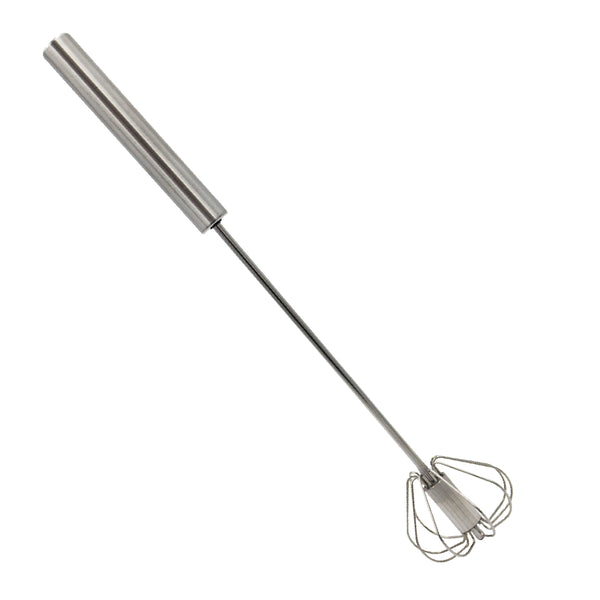 queen sense Batidor Metálico para Huevos Retráctil Manual
