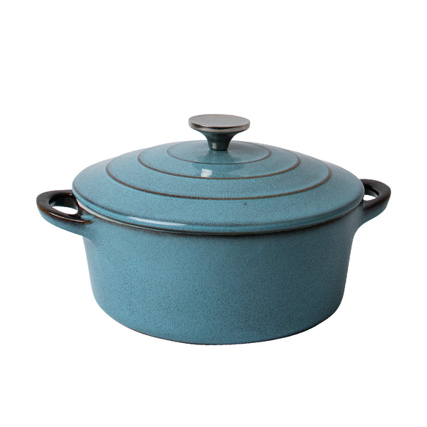 queen sense Cacerola Cerámica Azul 30cm Antiadherente Inducción