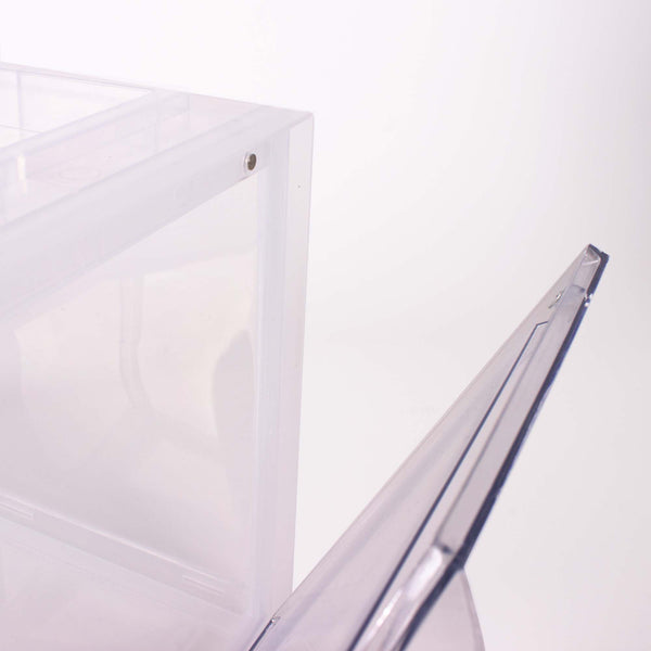 Queen Sense Caja De Zapatos Apilable Ancha Magnetica