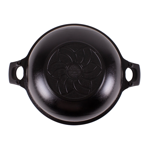 Queen Sense Cazuela Jade PRO Doble Aza Con Tapa 36 Cm