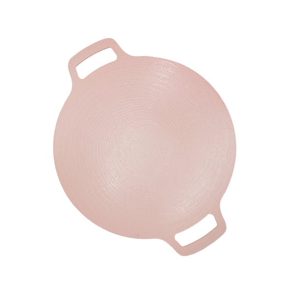 queen sense Comal Antiadherente De Ceramica Rosa 34 Cm