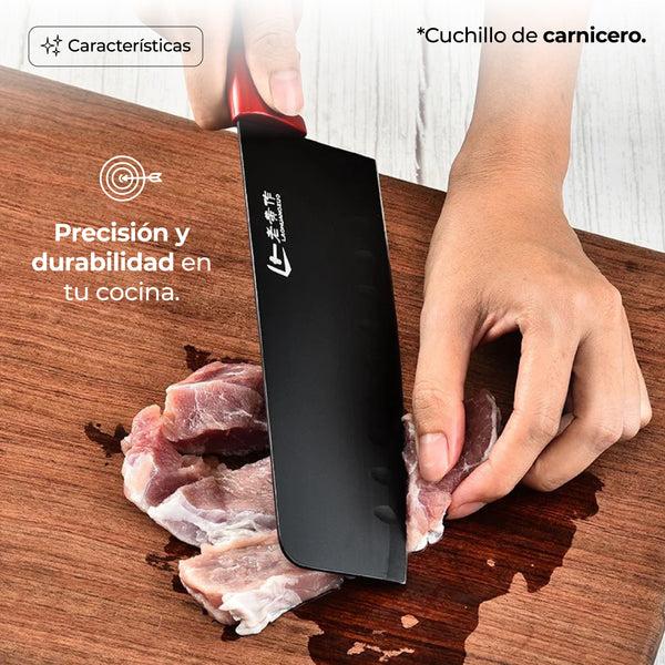 Queen Sense Juego De Cuchillos Queen Sense Acero Inoxidable 3 Pzs
