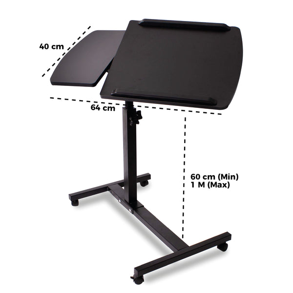 Queen Sense Mesa P/Laptop Grande C/Division C/Patas Cuadradas