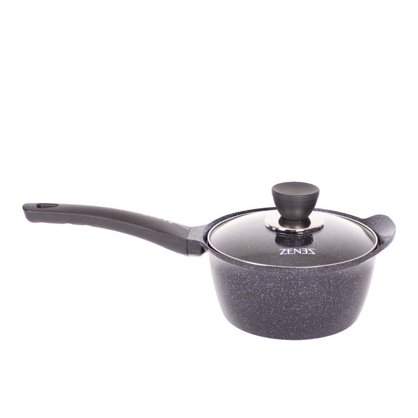 Queen Sense Mini Olla Ceramica 18 Cm Mango Baquelita Con Tapa 1.5 L