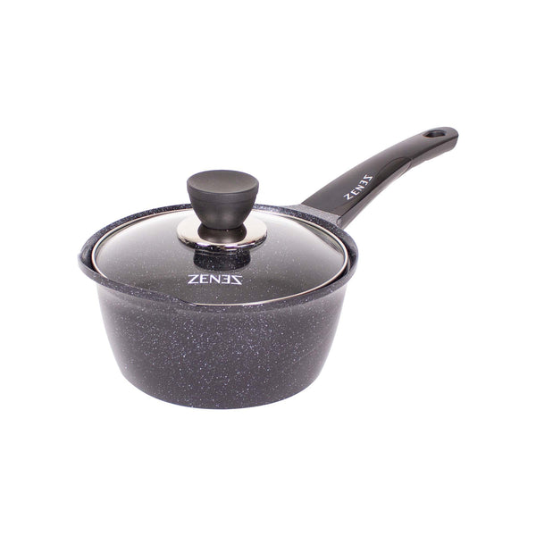 queen sense Mini Olla Ceramica 18 Cm Mango Baquelita Con Tapa 1.5 L