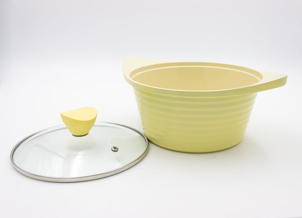 Queen Sense Olla De Cerámica Antiadherente Con Tapa